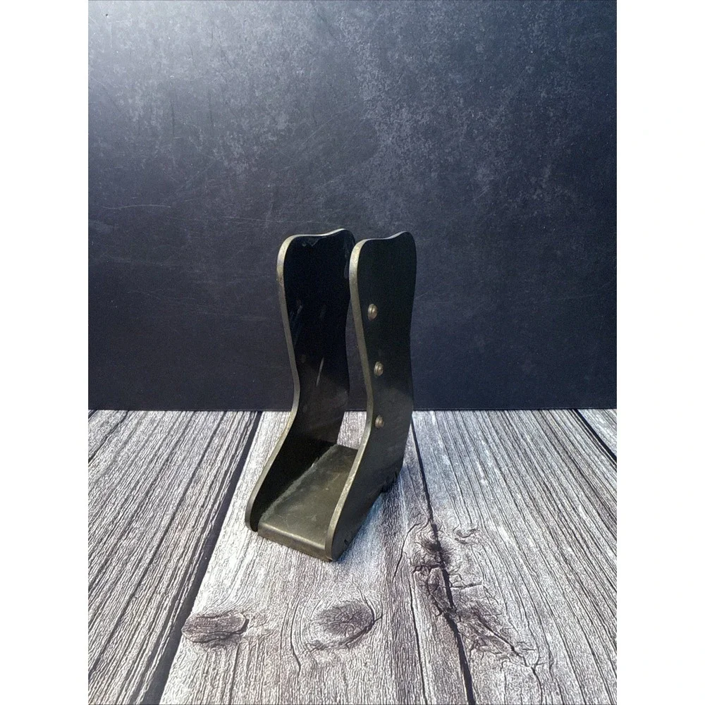 Brass Boot Napkin Or Mail Holder